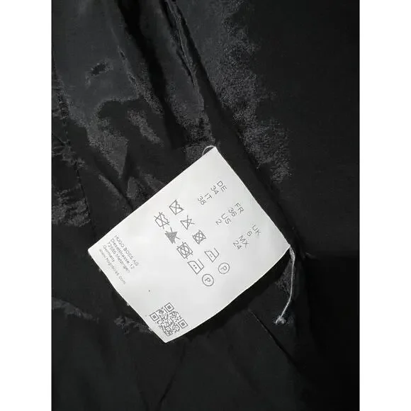 BOSS Hugo Boss black stretch wool all season blazer suit jacket size 2 A001596 - Picture 4 of 9